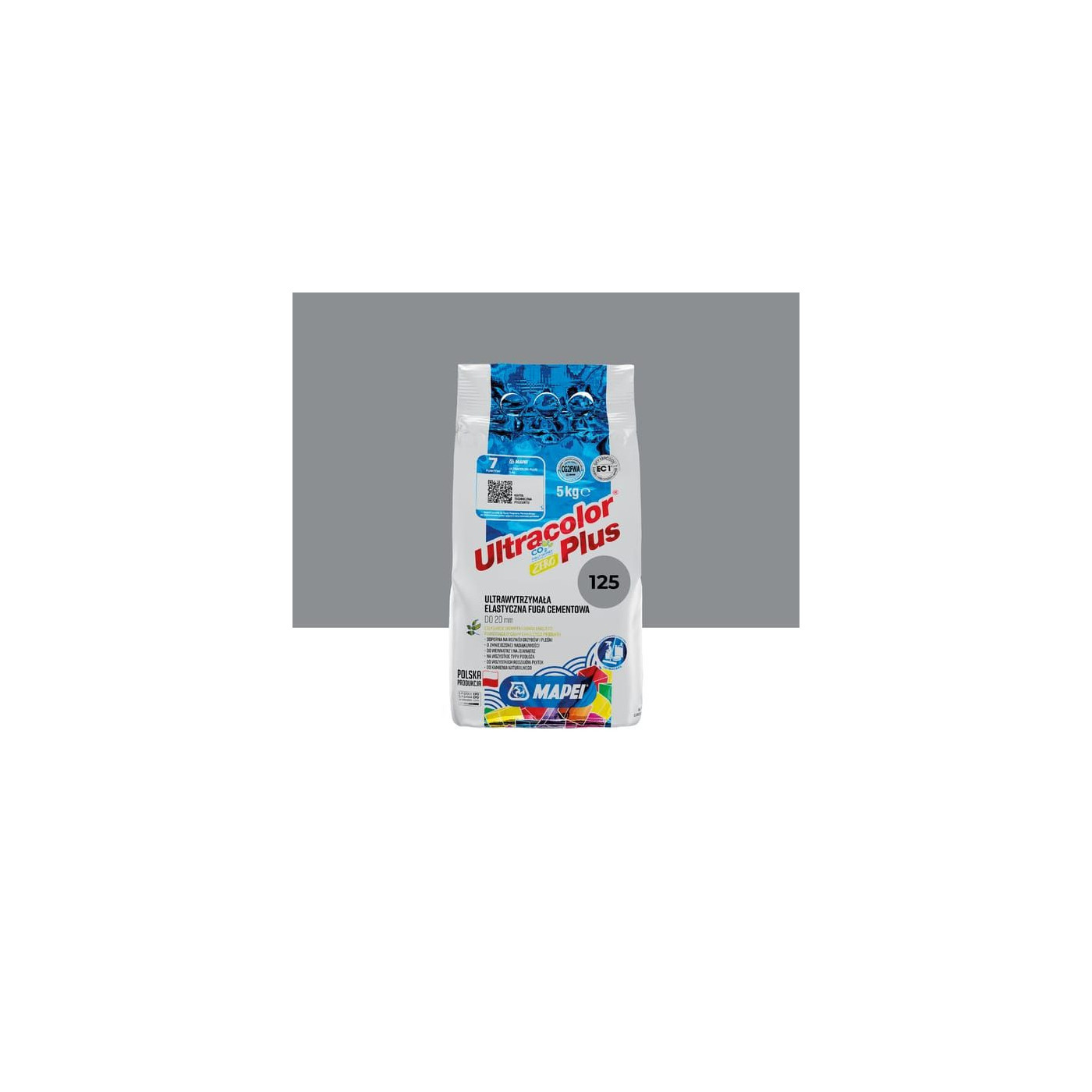 Fuga Ultracolor Plus Zamkowy Szary 125 5 Kg Mapei