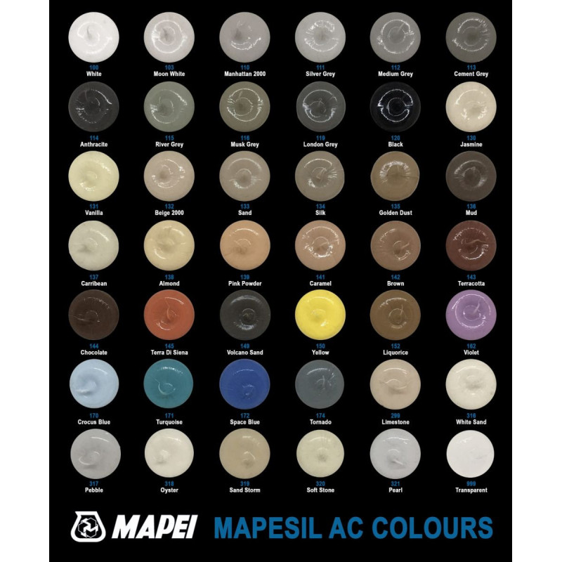 Silikon Mapesil AC 187 Len 310 Ml Mapei