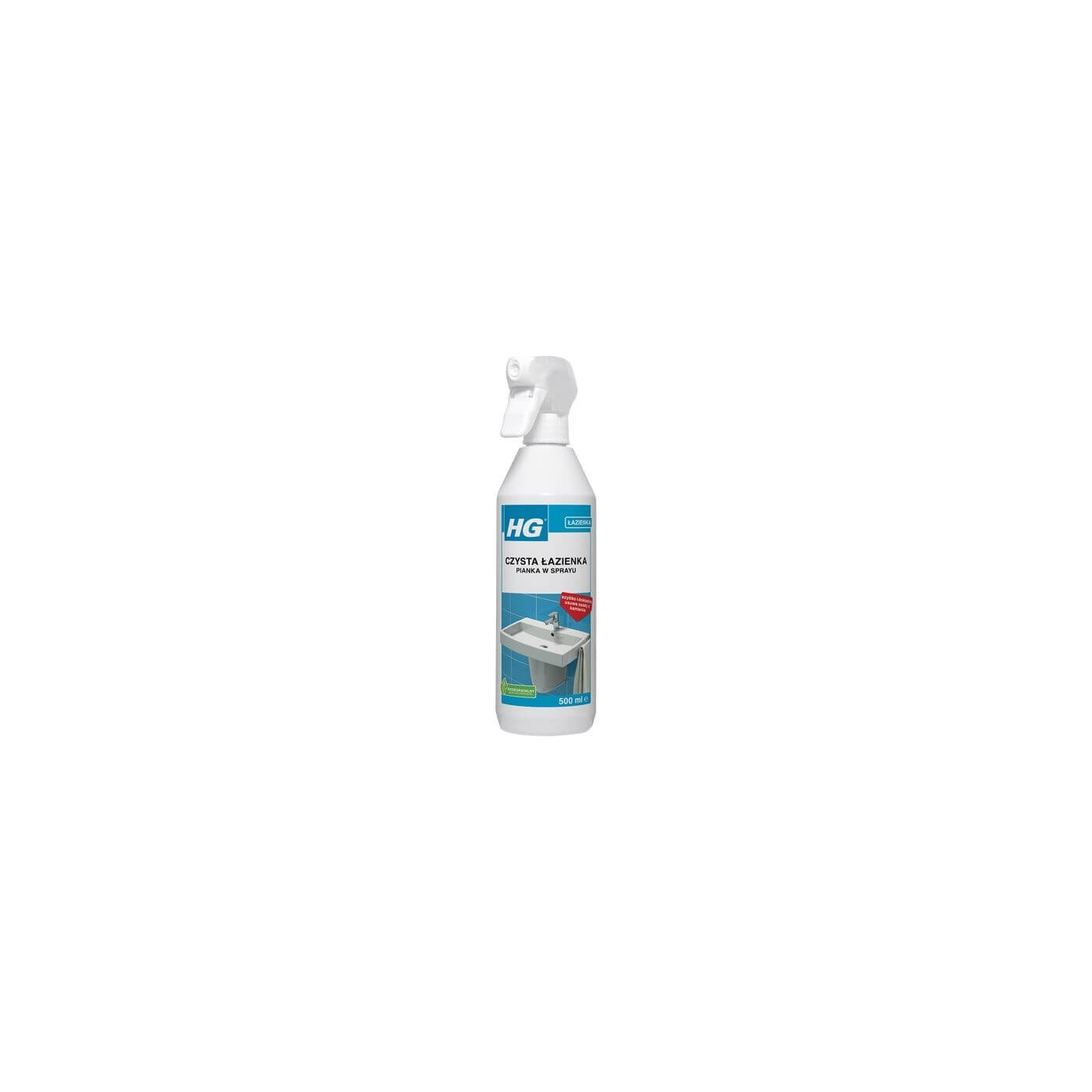 Pianka W Sprayu Czysta Łazienka 500 ml HG