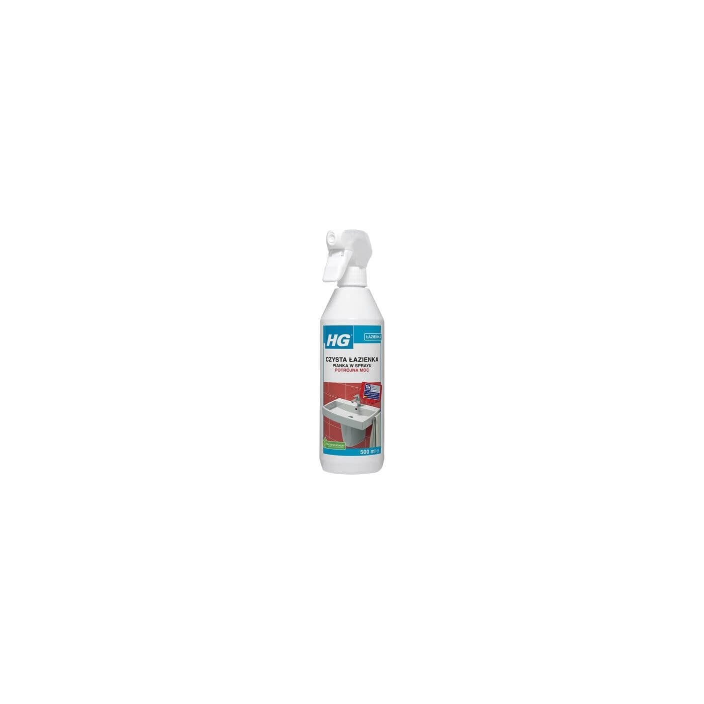 Pianka W Sprayu Czysta Łazienka Potrójna Moc 500 ml HG