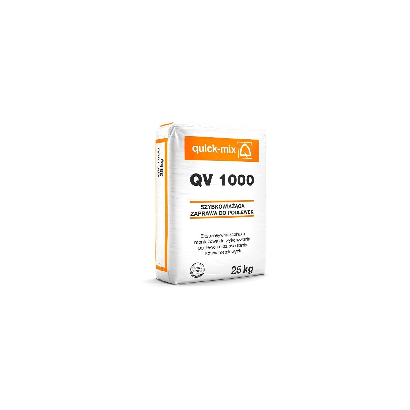 Zaprawa Szybkowiążąca Do Podlewek 25kg QV 1000 Quick Mix