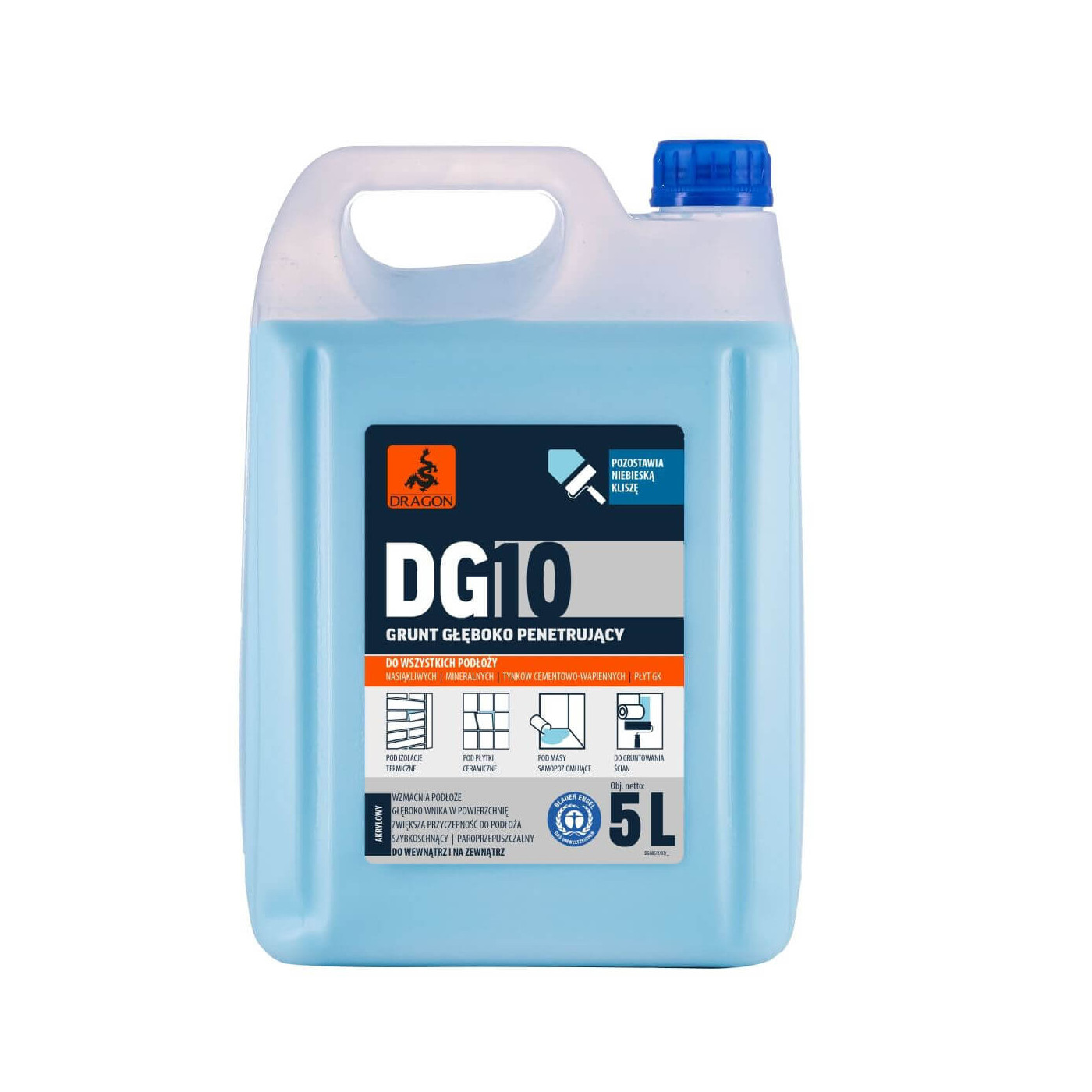 Grunt Głęboko Penetrujący DG10 5L Dragon