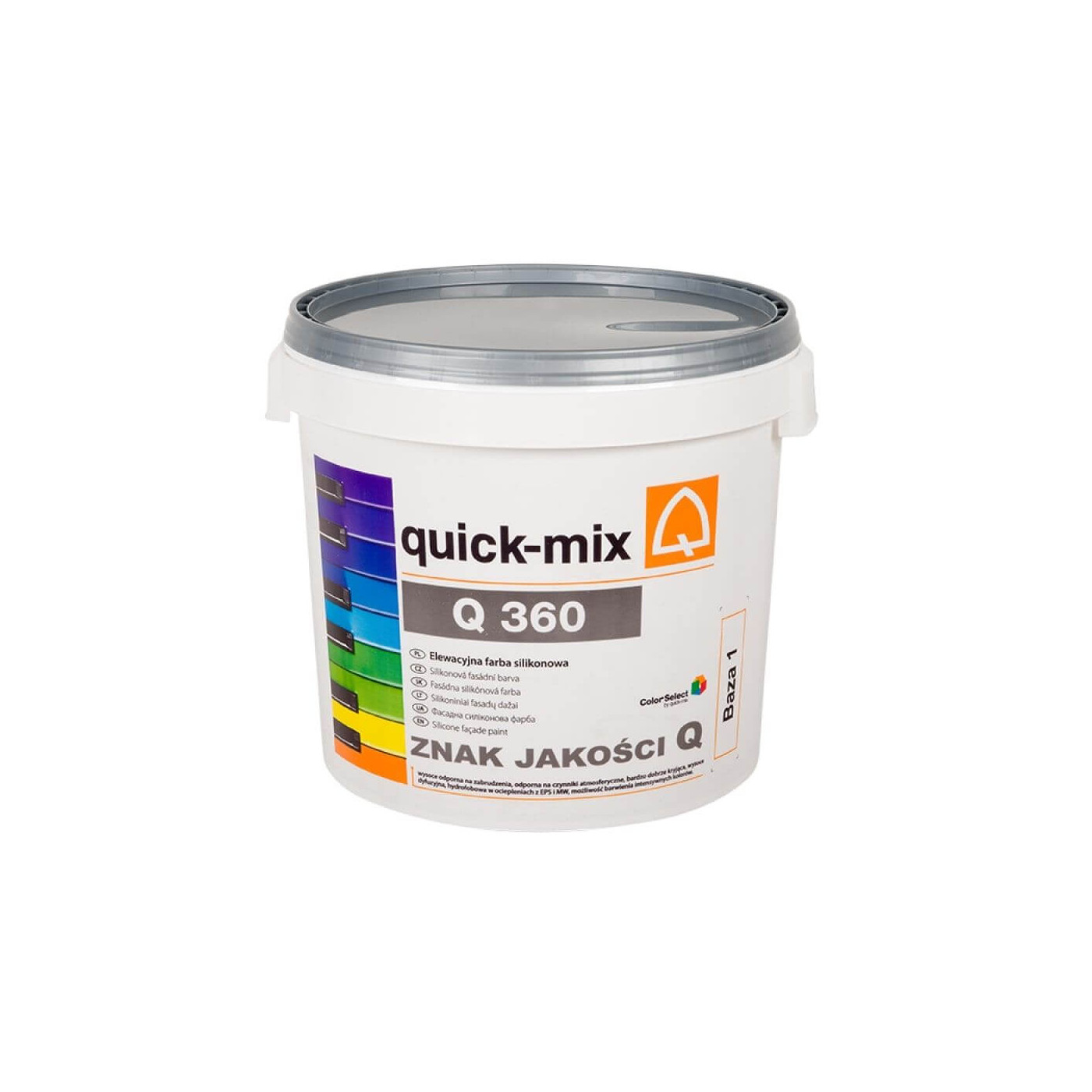 Farba Elewacyjna Silikonowa Q 360 Baza 1 5L Quick Mix