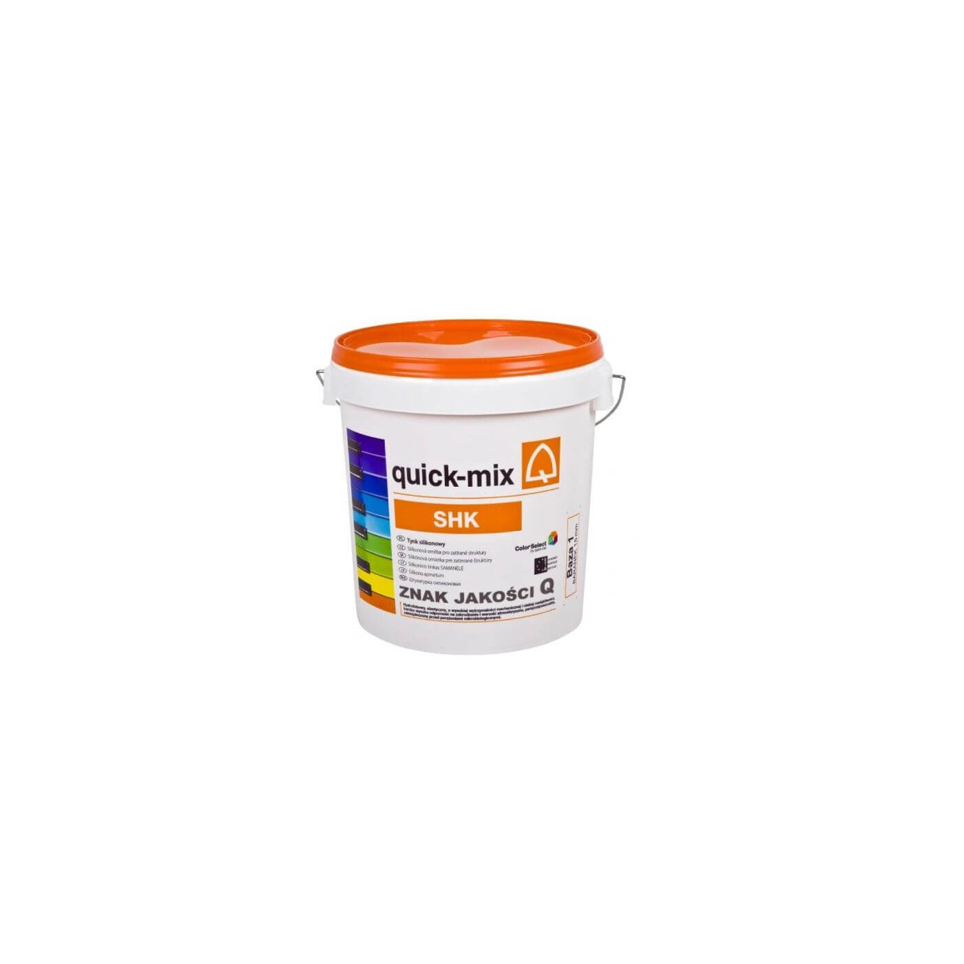 Tynk Silikonowy Baranek 1,5Mm Baza 1 Biały 25 Kg Quick Mix