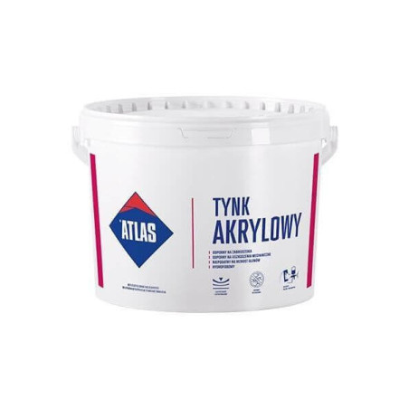 Baza Tynku Akrylowego N15 Szary 25 Kg Atlas