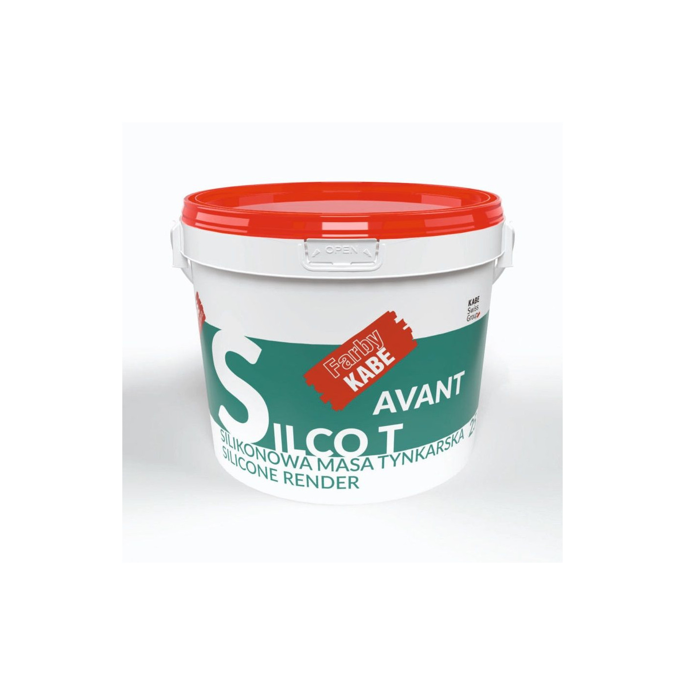 Tynk Silikonowy Silco T Avant 1,5 Mm Biały Baza C 25 Kg Kabe