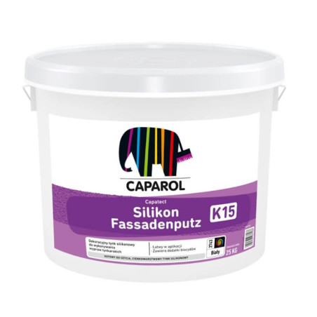 Tynk Silikonowy Capatect Standard Fassadenputz K15 25Kg Caparol