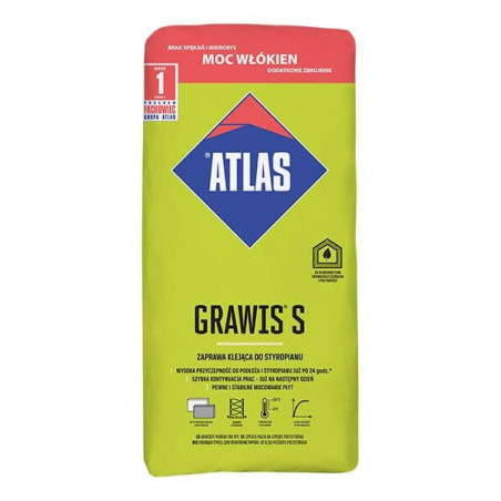Zaprawa Klejąca Do Styropianu Grawis S 25 Kg Atlas