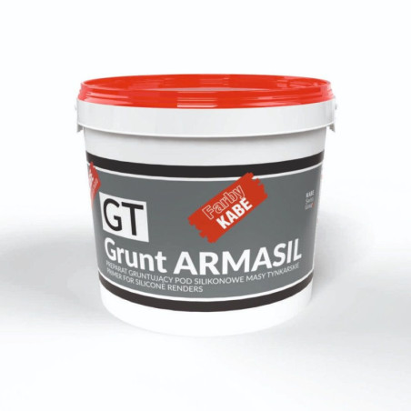 Preparat Gruntujący Pod Silikonowe Masy Tynkarskie Armasil Gt 10L Kabe