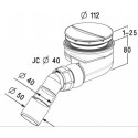 Syfon Brodzikowy Turboflow TB90P Radaway
