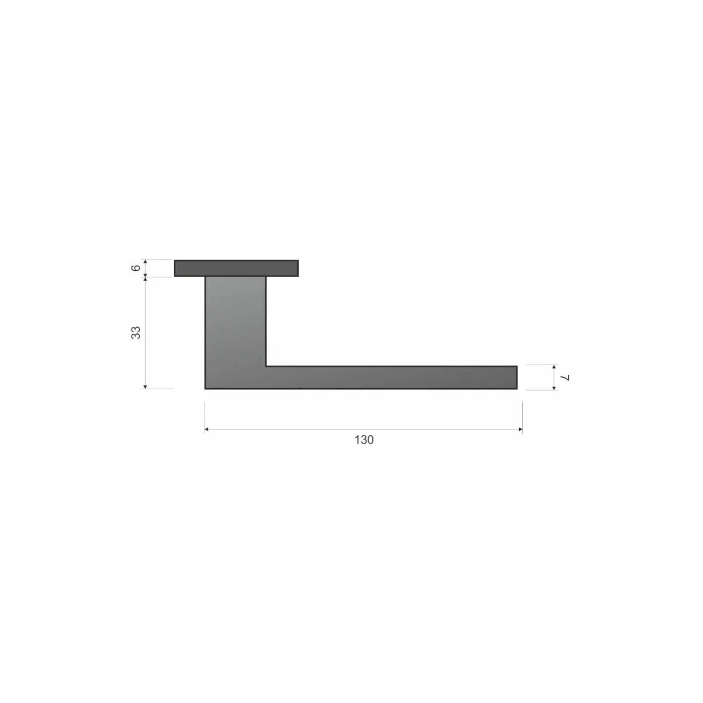 Klamka Cavo M700 Chrom Mat Infinity Line