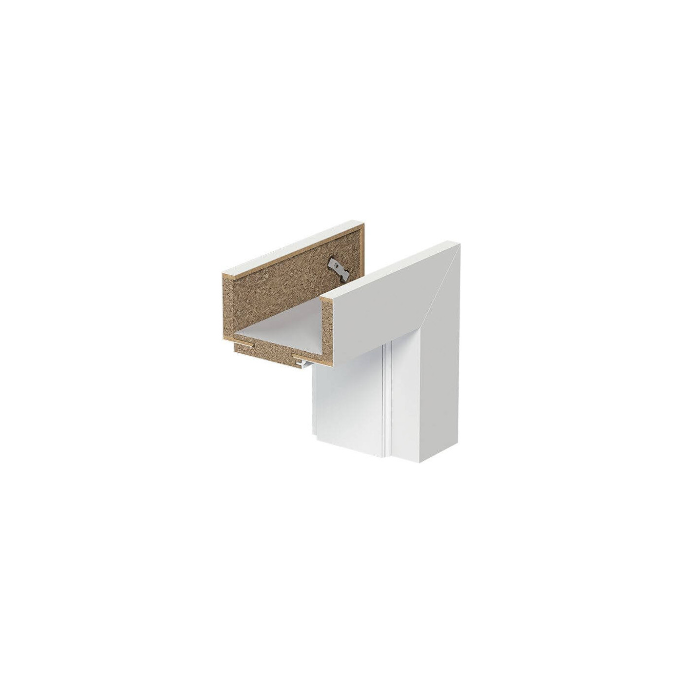 Ościeżnica Porta System Lewa 80 Bezprzylgowa Zakres G (200-220mm) Porta
