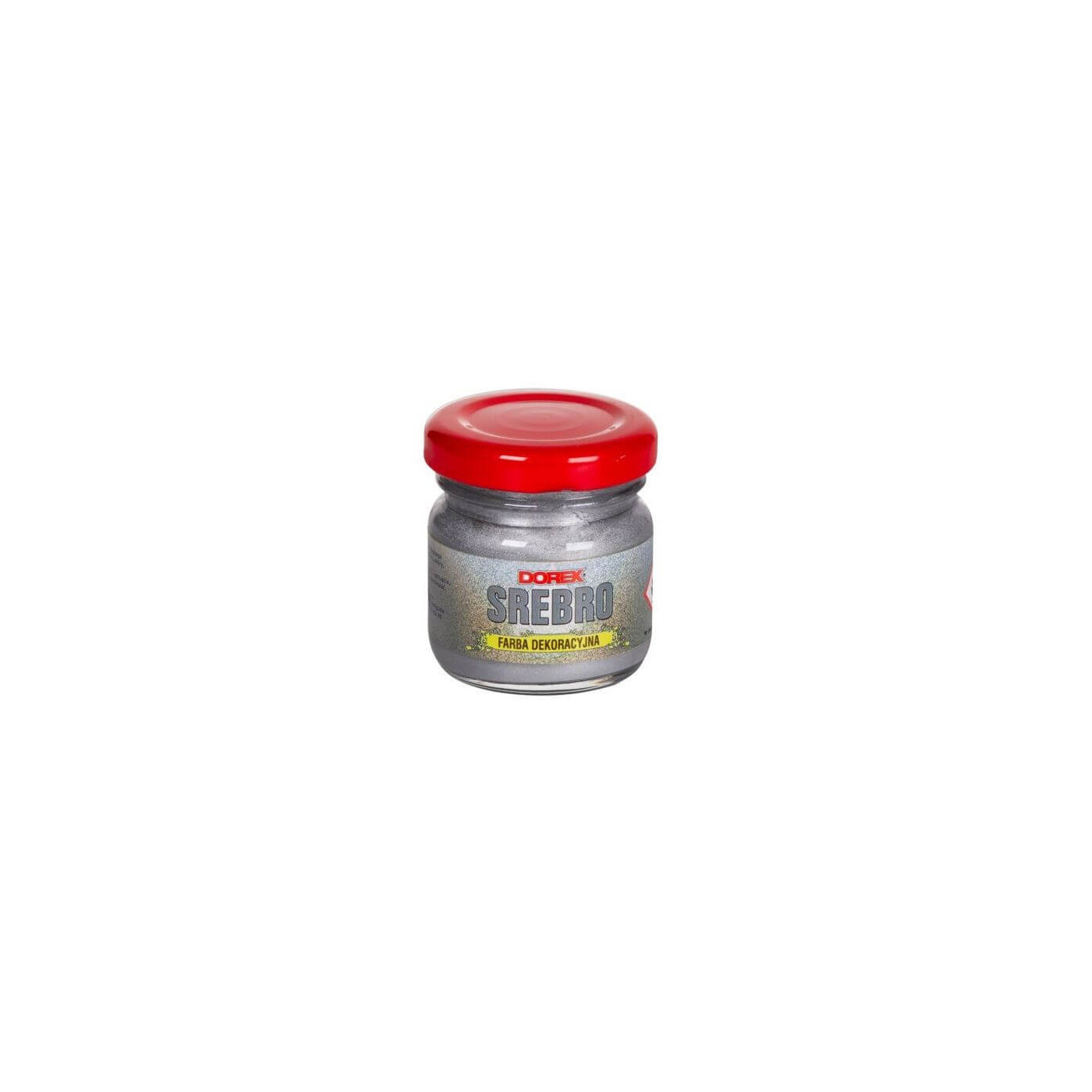 Farba Dekoracyjna Srebro 25ml Dorex