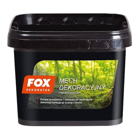 Zestaw Do Efektu Mchu Dekoracyjnego Na 3.5 m2 Fox