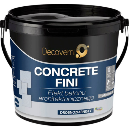 Tynk Dekoracyjny Concrete Fini Beton 22 kg Decoverni
