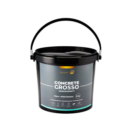 Tynk Dekoracyjny Concrete Grosso Beton 5 kg Decoverni