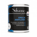 Emalia Akrylowa Do Wnętrz i Na Zewnątrz Stalowy Jasny RAL 7047 0,7L Silveno