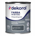 Farba Do Betonu Akrylit B Grafitowo-Szary 0,75L Dekoral