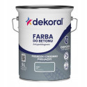 Farba Do Betonu Akrylit B Szary 5L Dekoral