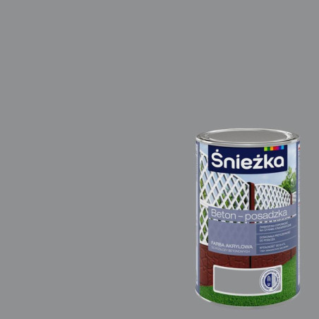 Farba Beton-Posadzka 10L Szary Jasny Śnieżka