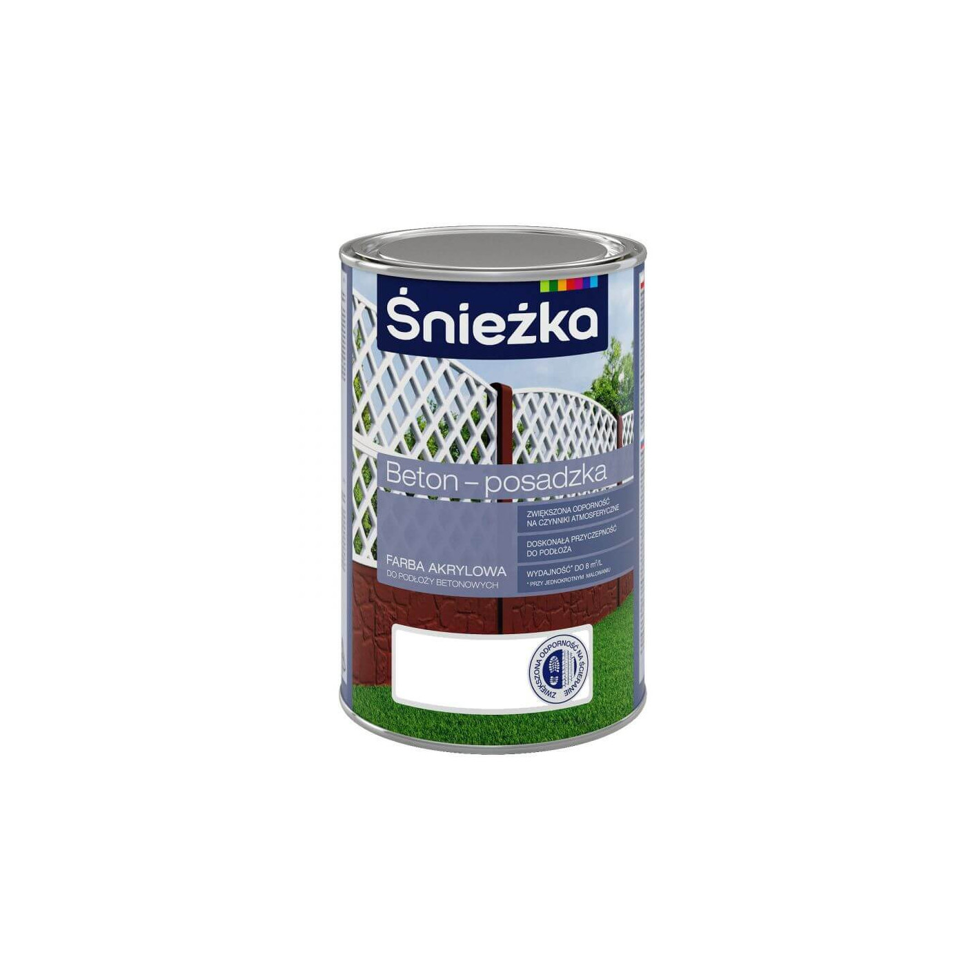 Farba Beton-Posadzka 5L Biały Śnieżka