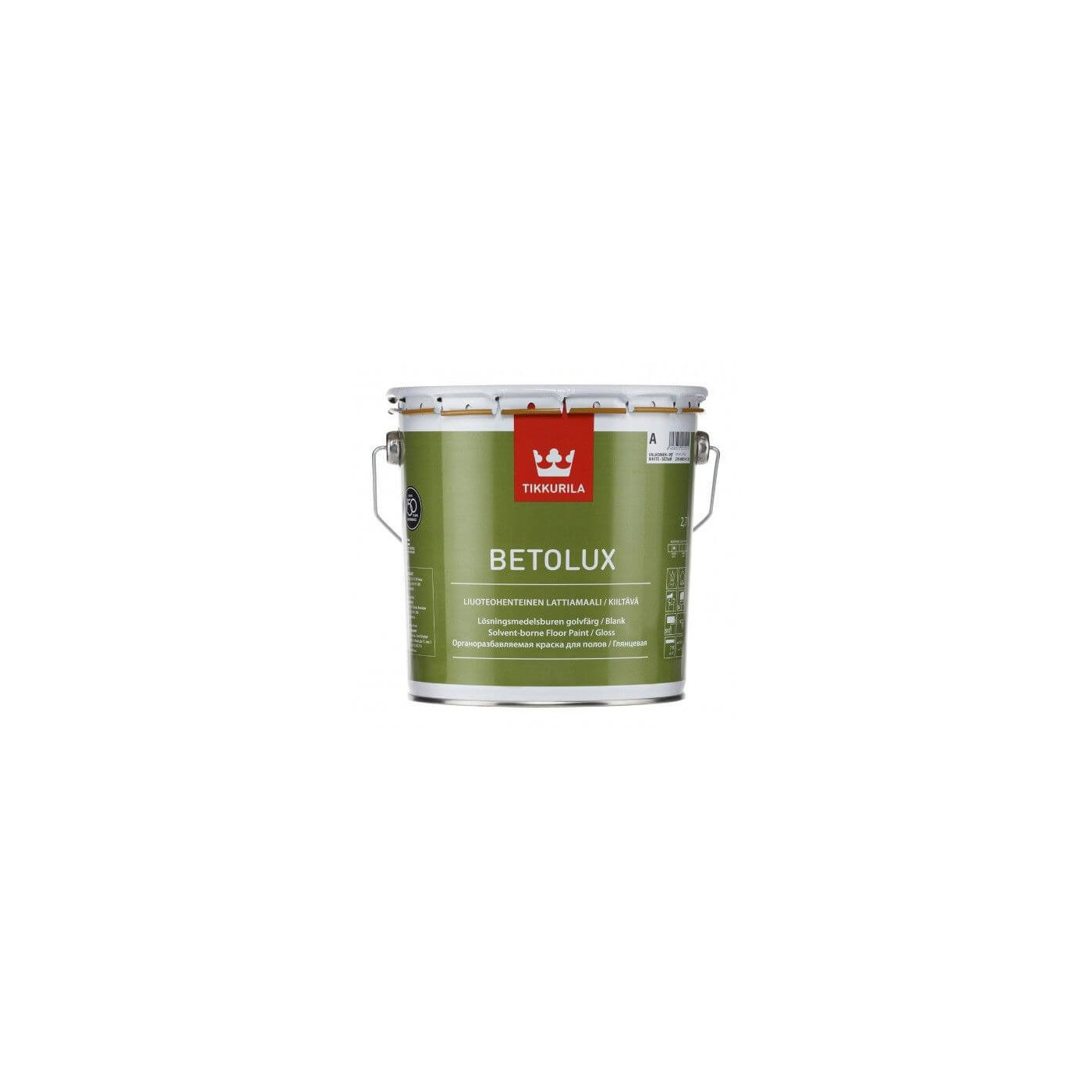 Farba do Betonu Betolux Floor Paint Baza A 0,9L Tikkurila