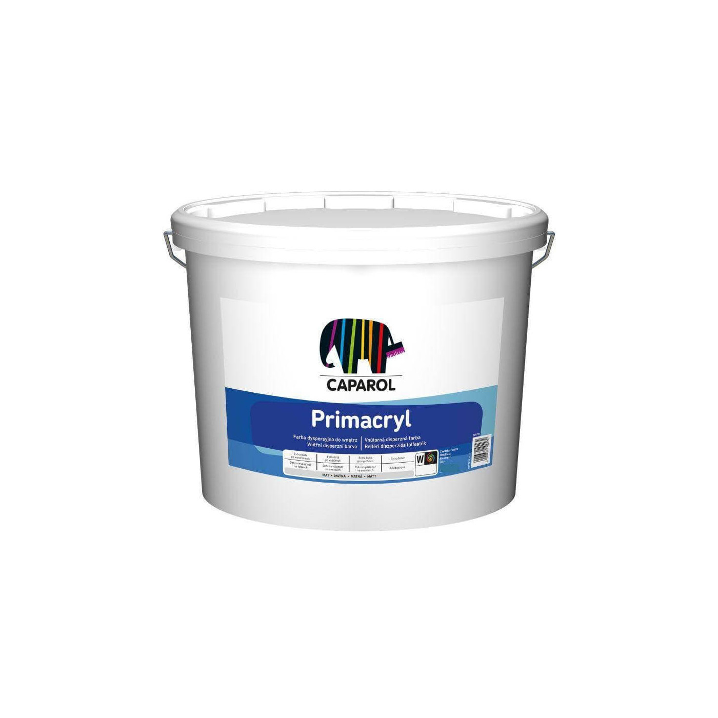 Farba Dyspersyjna Primacryl Biały 15 Kg Caparol