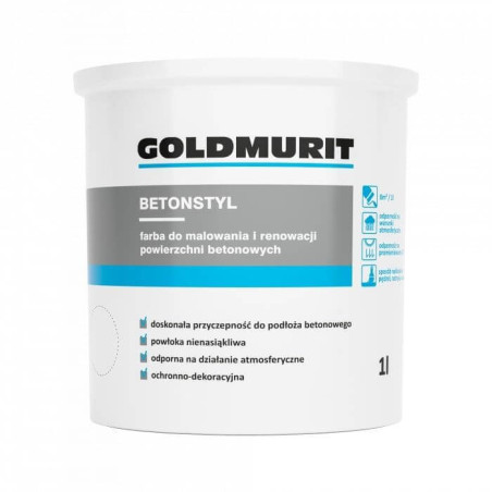 Farba Do Betonu Betonstyl Antracyt 1l Goldmurit