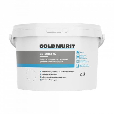 Farba Do Betonu Betonstyl Antracyt 2.5l Goldmurit