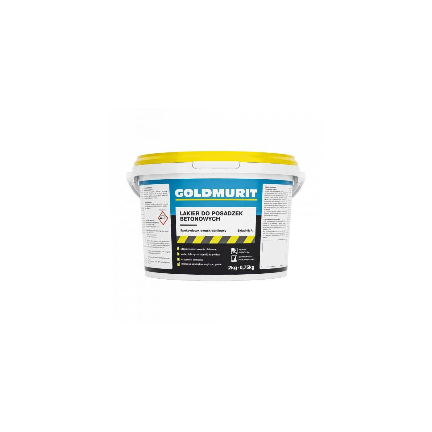 Lakier Do Posadzek Betonowych 2kg A+ 0.75kg B Goldmurit