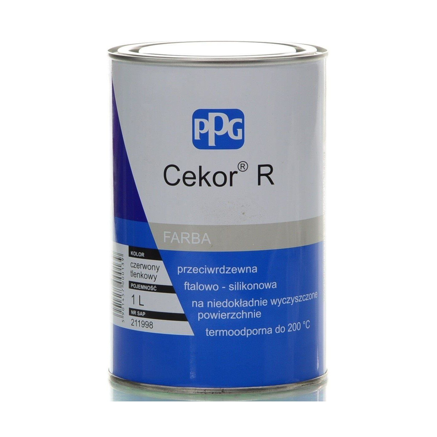 Farba Cekor R Czerwony Tlenkowy 10L Sigma Coatings
