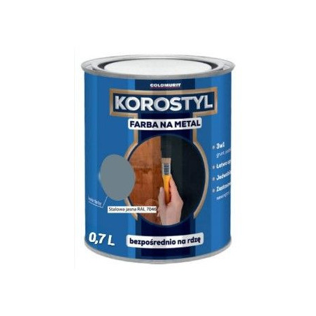 Farba Na Metal Korostyl Stalowy 7064 0,7L Goldmurit
