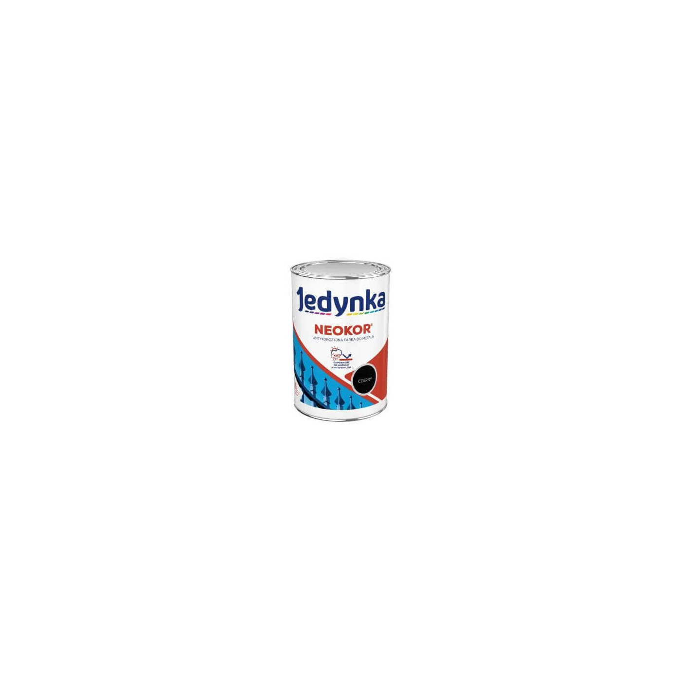 Farba Neokor Plus Czarny 1 L Jedynka-Tikkurila