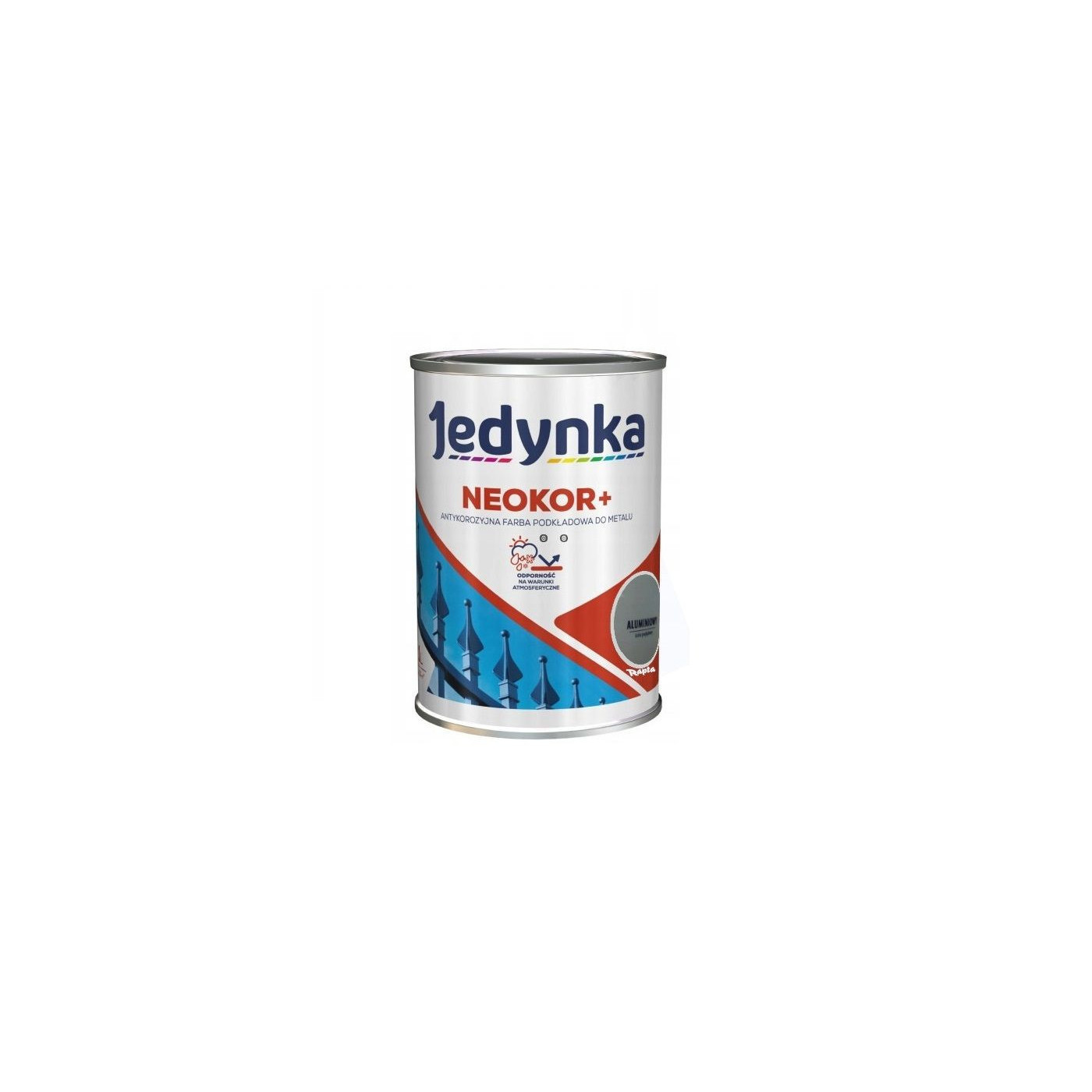 Farba Podkładowa Antykorozyjna Neokor Plus Aluminiowy 10L Jedynka
