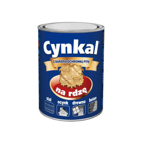 Farba Do Metalu Cynkal Szarny Grafitowy Półmat 2,5L Malexim