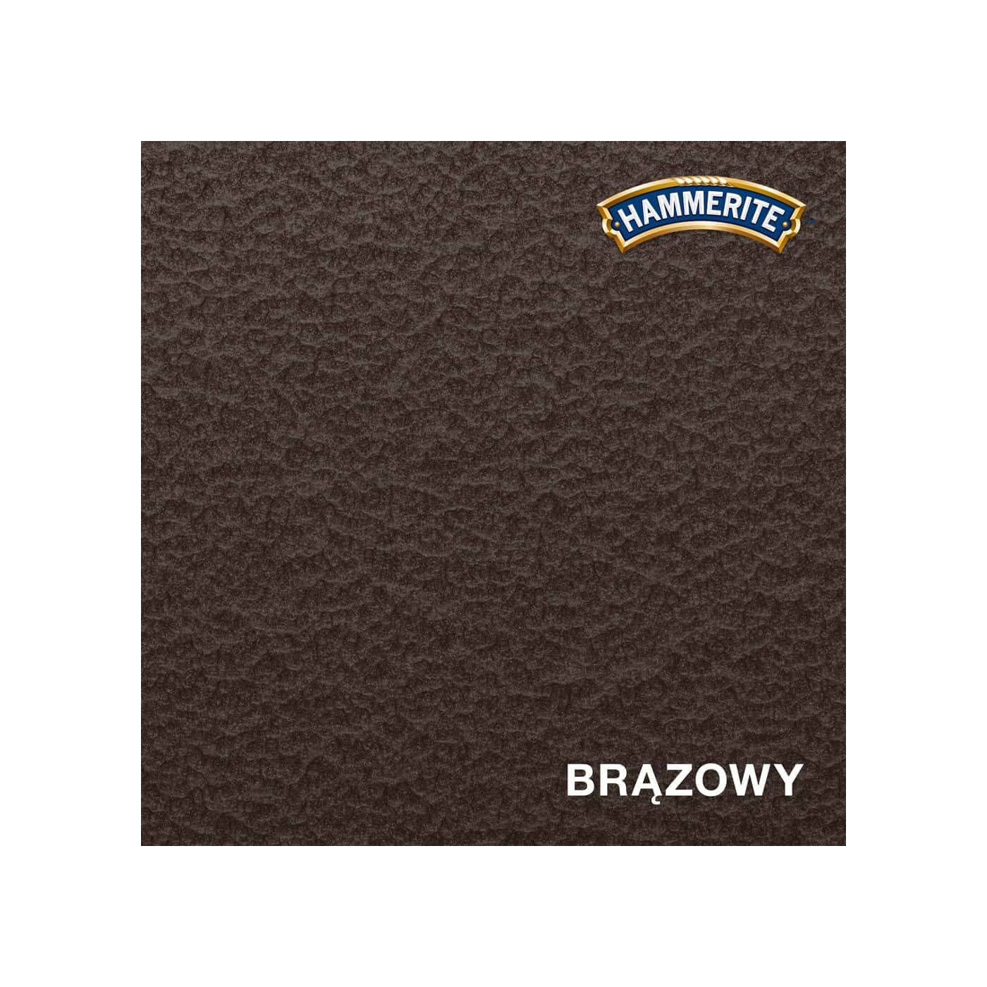 Farba Prosto Na Rdzę Młotkowy Brązowy 0.25L Hammerite