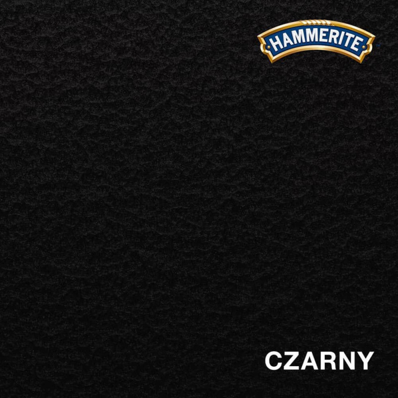 Farba Prosto Na Rdzę Młotkowy Czarny 0.25L Hammerite