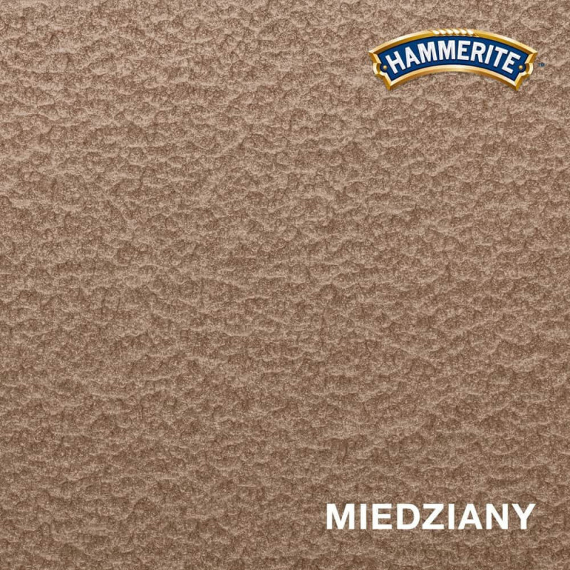 Farba Prosto Na Rdzę Młotkowy Miedziany 0.7L Hammerite