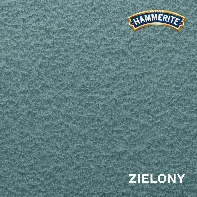 Farba Prosto Na Rdzę Młotkowy Zielony 0.7L Hammerite