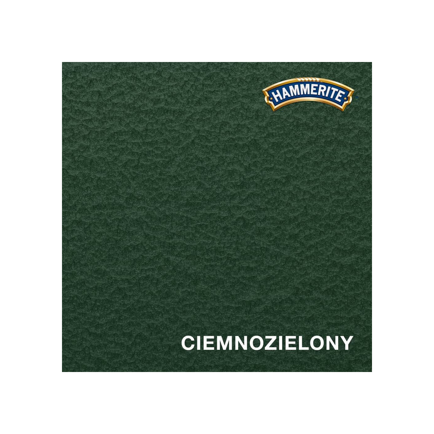 Farba Prosto Na Rdzę Młotkowy Ciemno-Zielony 0.7L Hammerite