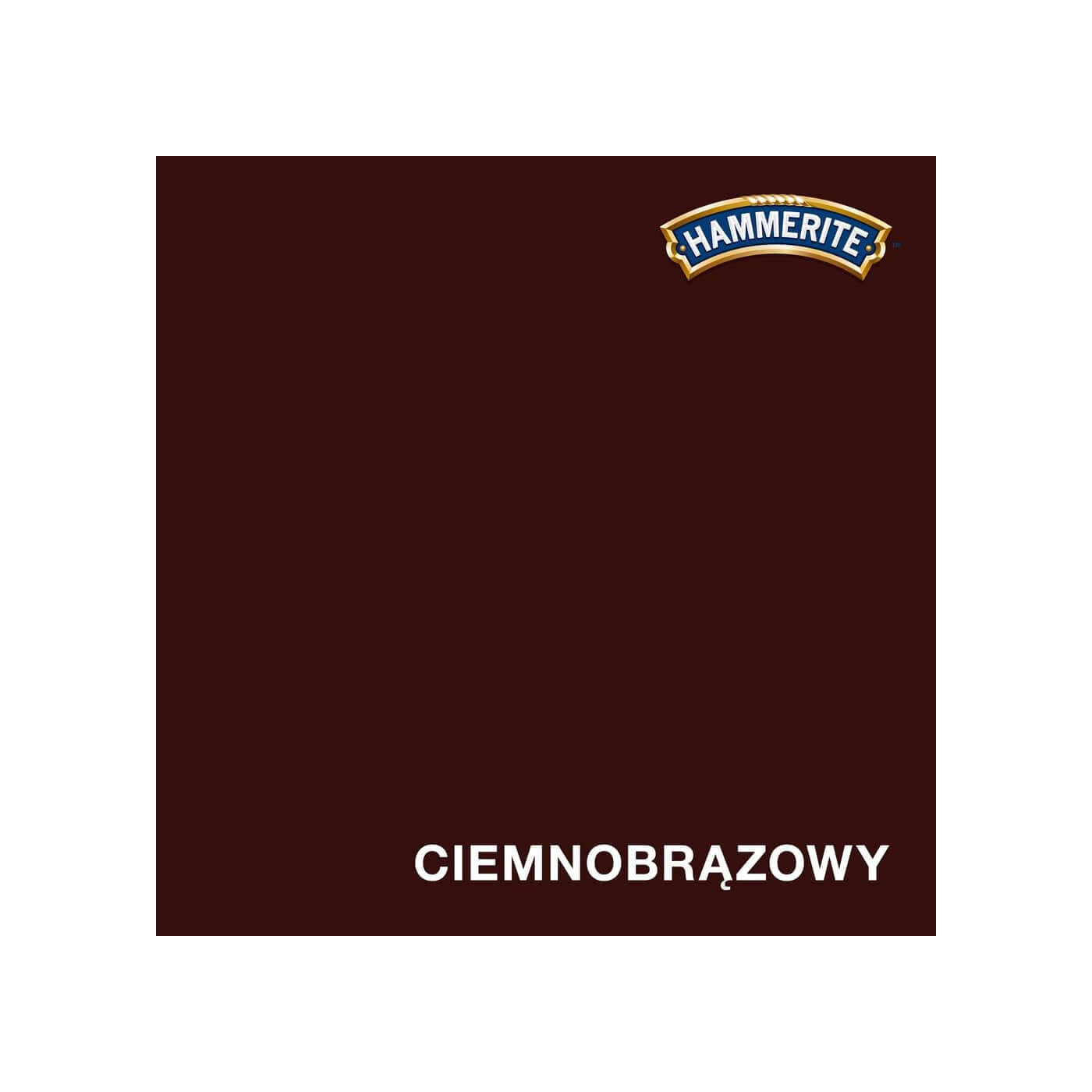 Farba Prosto Na Rdzę Połysk Ciemnobrązowy 0.25L Hammerite