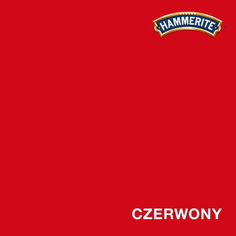 Farba Prosto Na Rdzę Połysk Czerwony 0.7L Hammerite