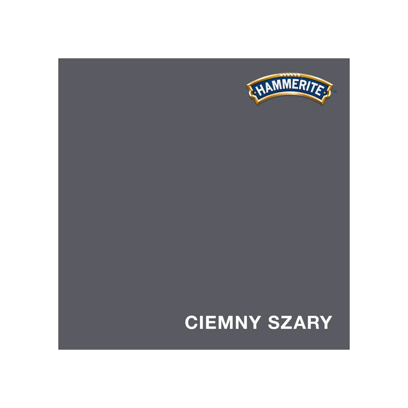Farba Prosto Na Rdzę Połysk Ciemny Szary 0.7L Hammerite