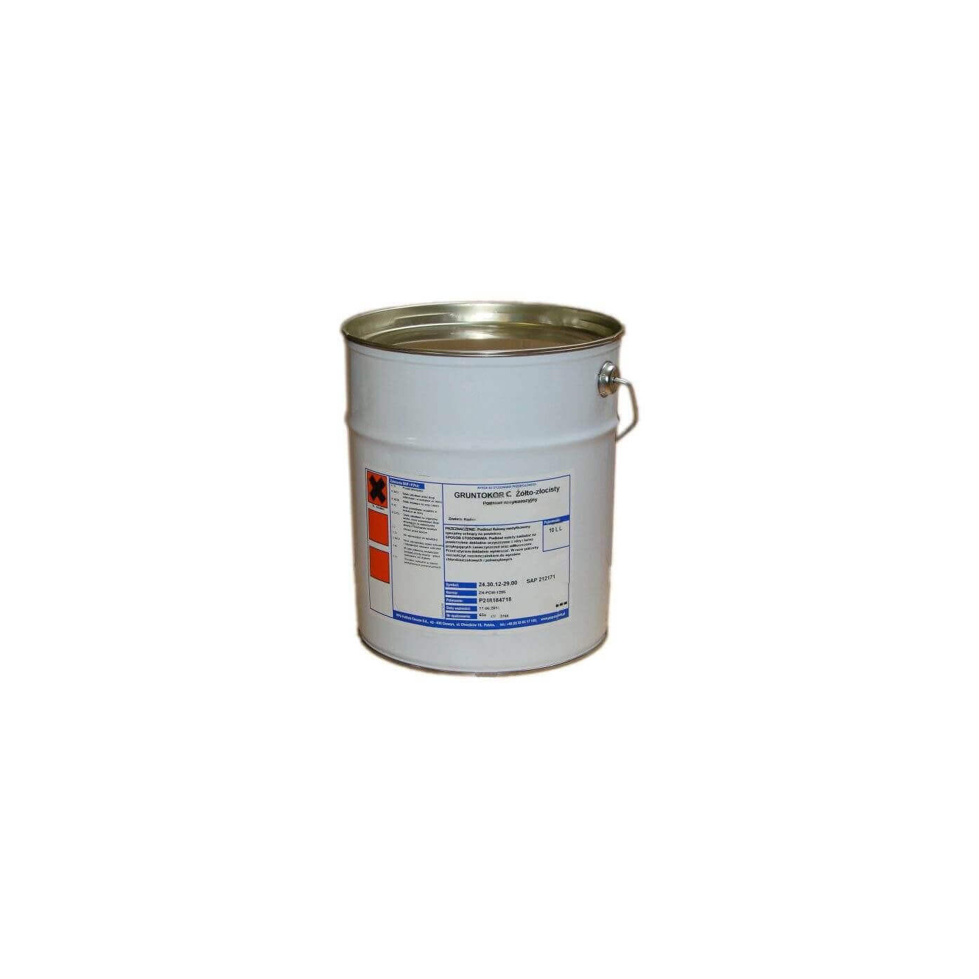 Podkład Antykorozyjny Gruntokor Żółto-Złocisty 10L Sigma Coatings