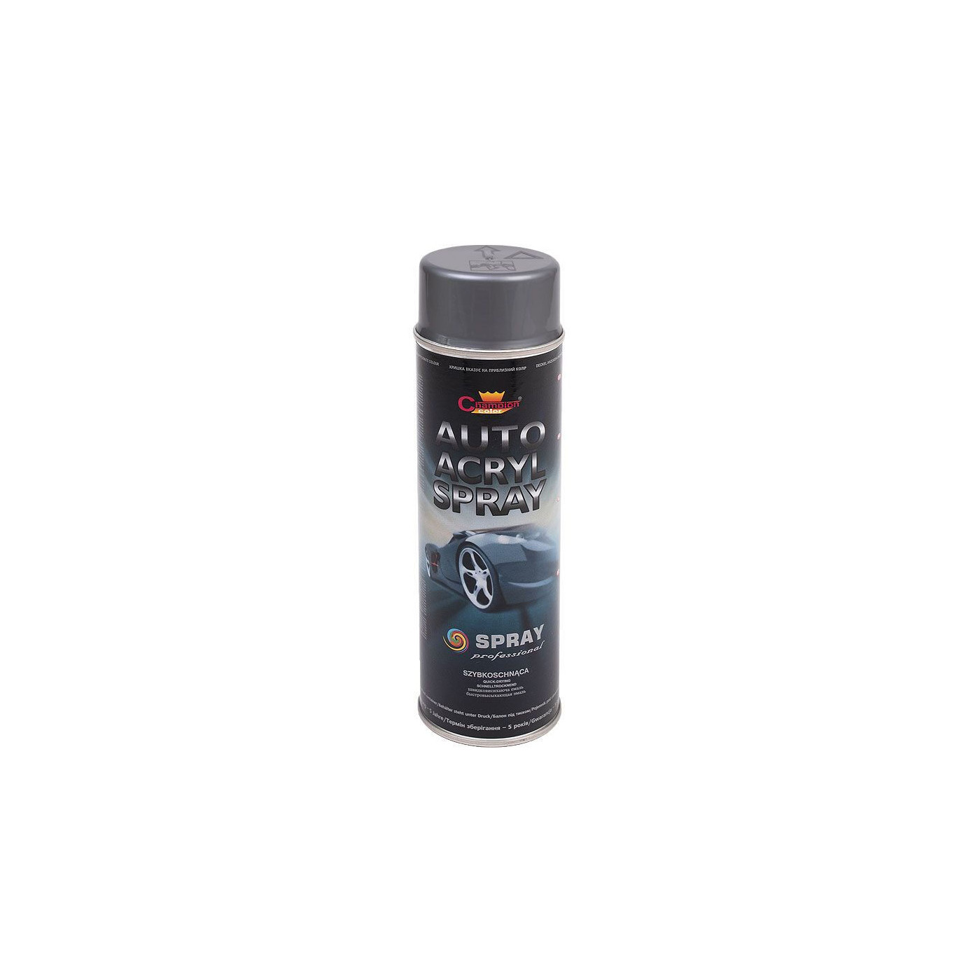 Spray Auto Acryl Srebrny 500 ml Champion