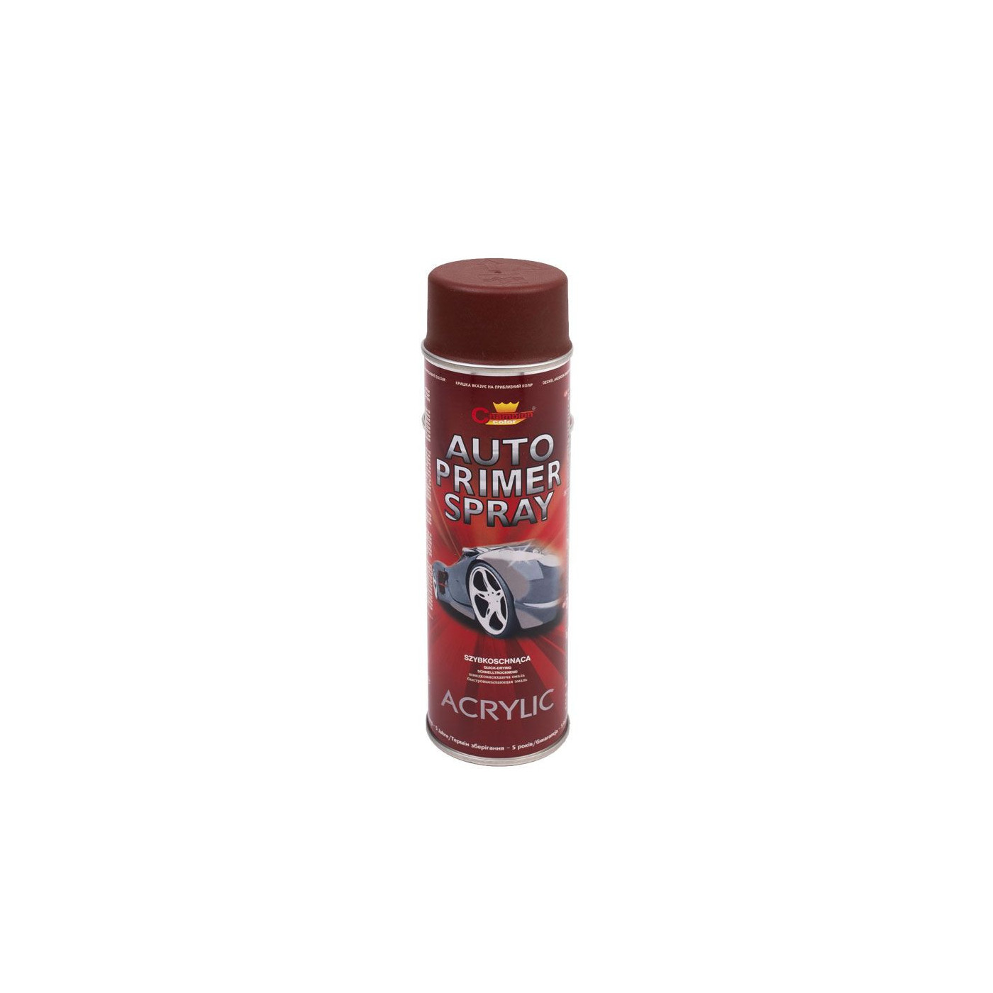 Spray Auto Podkład Czerwony 500 ml Champion