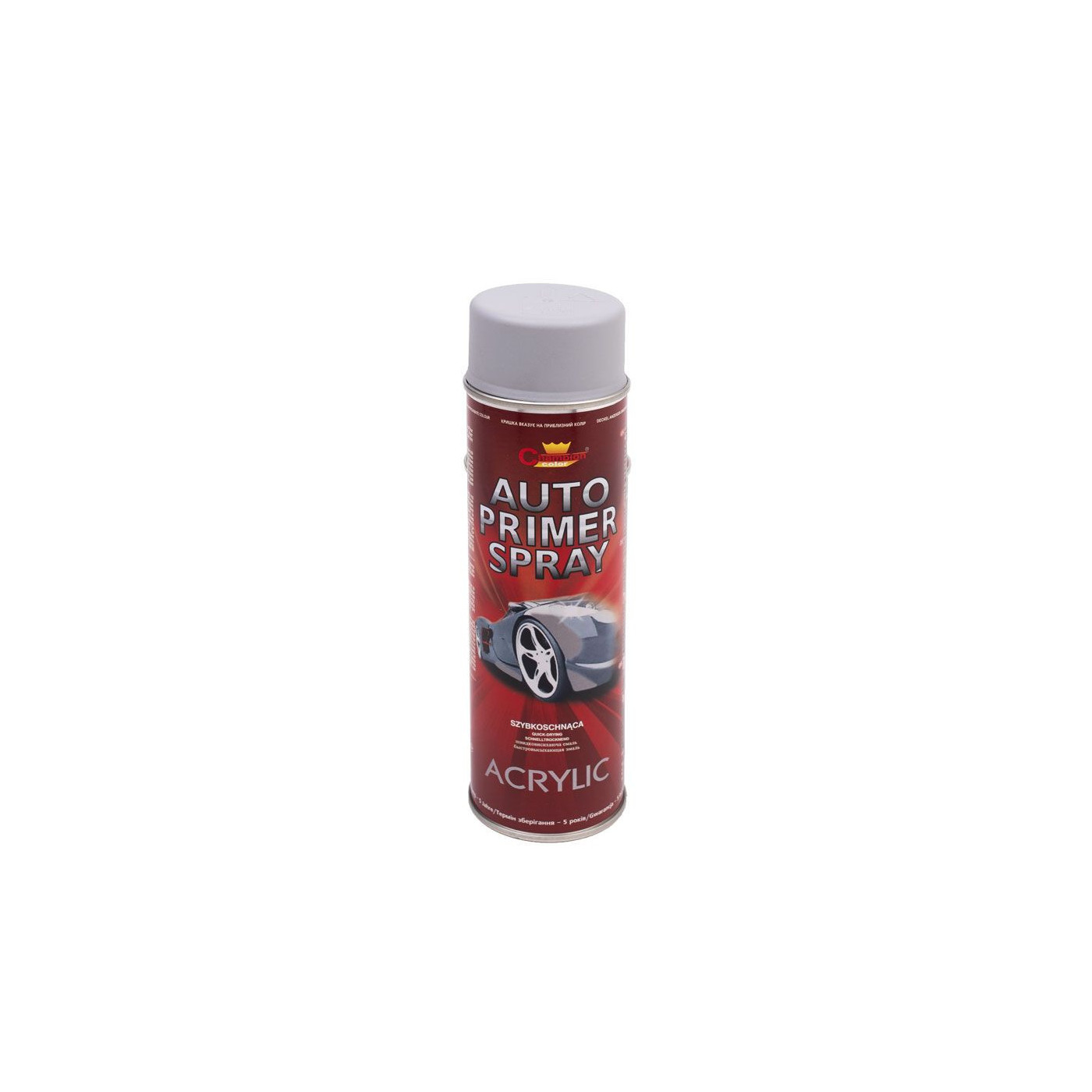 Spray Auto Podkład Szary 500 ml Champion