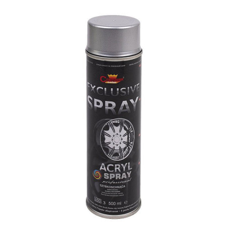Spray Exclusive Do Felg Srebrny 500 ml Champion