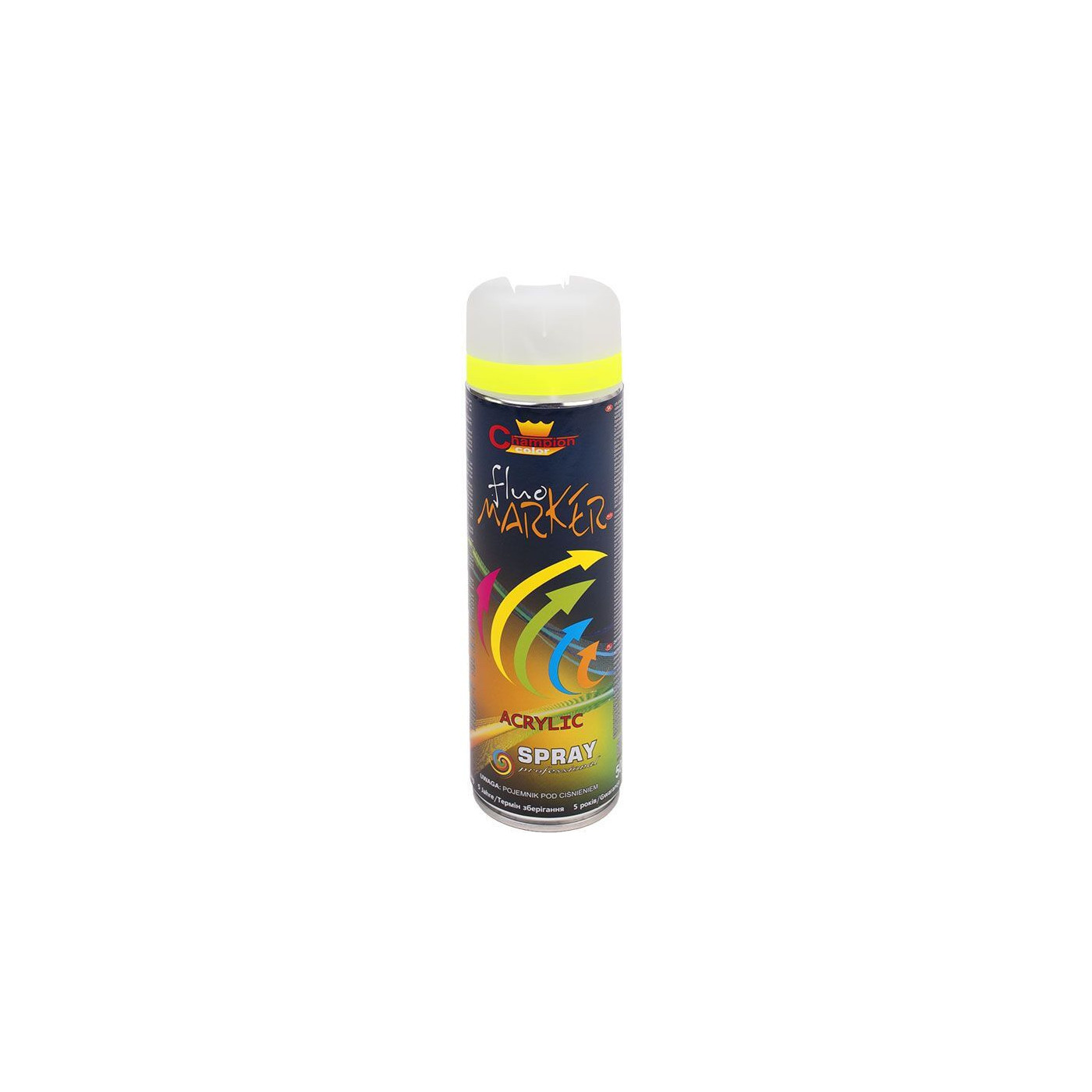 Spray Fluomarker Do Znakowania Żółty 500 ml Champion