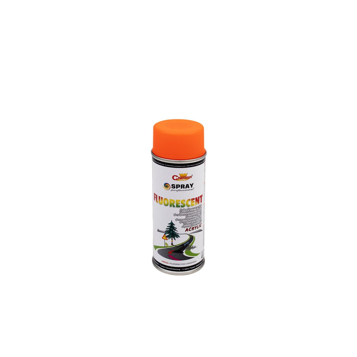 Spray Fluorescencyjny Pomarańczowy 400 ml Champion